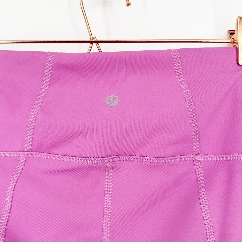 Lululemon Pace Rival High-Rise Crop 22" Magenta Glow - Picture 3 of 6